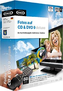Magix Fotos auf CD & DVD 9 deluxe Packshot [Foto: Magix AG]