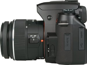 Sony Alpha 450 mit DT 3.5-5.6 18-55 mm SAM [Foto: MediaNord]