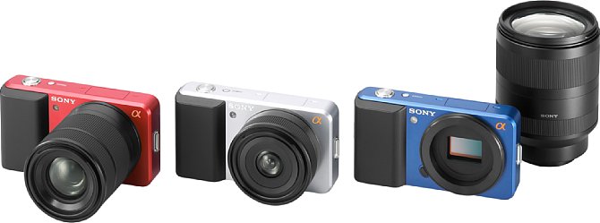 Sony spiegellose Konzept-Systemkamera auf der PMA 2010 [Foto: Sony]
