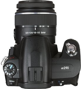 Sony Alpha 290 mit DT 3.5-6.5 18-55 mm SAM [Foto: MediaNord]