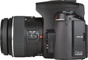 Sony Alpha 390 mit DT 3.5-6.5 18-55 mm SAM [Foto: MediaNord]