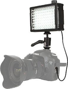 LED-Kameraleuchte Micro Pro Hybrid mit Blitzfunktion von Litepanels
 [Foto: Litepanels]