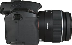 Sony Alpha 55 mit Sony Objektiv SAL-1855 18 -55mm 3.5 -5.6 SAM [Foto: MediaNord]