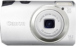 Canon PowerShot A3200 IS silver [Foto: Canon]
