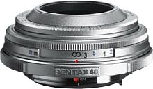 Pentax smc DA 40 mm F2.8 Limited silber [Foto: Pentax]