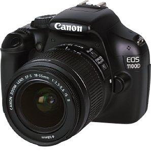 Canon EOS 1100D mit EF-S 18-55 mm 1:3.5-5.6 IS II [Foto: MediaNord]