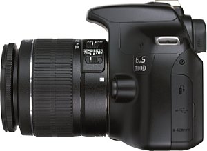 Canon EOS 1100D mit EF-S 18-55 mm 1:3.5-5.6 IS II  [Foto: MediaNord]