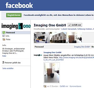Facebook-Seite von Imaging One
