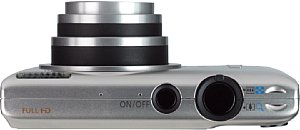 PEDEA Hardcase mit Displayschutzfolie für Canon Ixus 1100 HS/115 HS/220 HS/230 HS/240 HS/510 schwarz 
