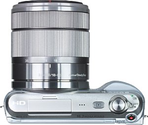 Sony NEX-C3 mit E 18-55 mm 3.5-5.6 OSS [Foto: MediaNord]