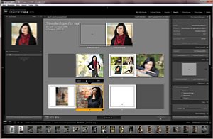 Adobe Lightroom 4 Buch-Modul zur Gestaltung von Fotobüchern [Foto: Martin Vieten]