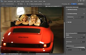 Adobe Photoshop CS6 – Die Iris-Weichzeichnung verbreitet Unschärfe um ein klar verbleibendes Zentrum herum [Foto: rtCars.de]