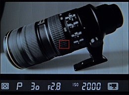 Nikon D4 – LiveView [Foto: MediaNord]