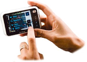 Sony Cyber-shot DSC-N1 Touchscreen [Foto: Sony Deutschland]