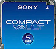 Sony Compactvault 5Gbyte Minitaurfestplatte [Foto: Sony]