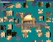 Jigsaw Puzzler – Puzzleoberfläche [Screenshot: PhotoWorld]