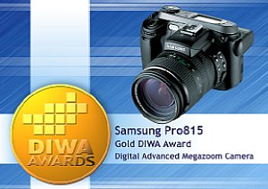 DIWA Gold für Samsung Digimax Pro815 [Foto: DIWA]
