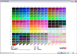Colorvision PrintFix Pro – 225 Feld Target [Foto: Colorvision]