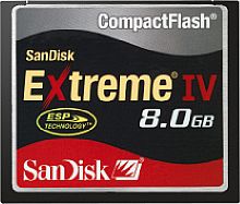 SanDisk Extreme IV mit 8 GByte [Foto: SanDisk]