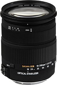 Sigma 18-200 mm F3,5-5,6 DC OS [Foto: Sigma Deutschland]