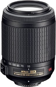 AF-S DX VR Zoom-Nikkor 55-200mm/4-5.6G IF-ED [Foto: Nikon]