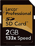 Lexar Pro SD-Karte 133x 2GB [Foto: Lexar]