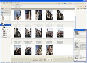 PicaJetFX - Browserfenster mit dem Feld  Kategorien  [Foto: Dr. Bernd Schäbler]