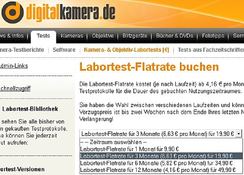 digitalkamera.de Labortest-Flatrate [Foto: MediaNord]