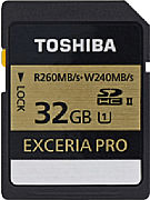 Toshiba Exceria Pro 32 GB SDHC II [Foto: Toshiba]