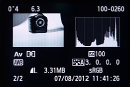 Canon EOS 650D – Bildwiedergabe [Foto: MediaNord]