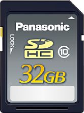 Panasonic SDHC-Karte 32 GB [Foto: Panasonic]