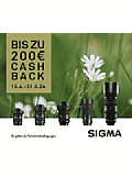 Bis zu 200 € Cashback von Sigma. [Foto: Sigma]