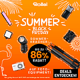 Bis zu 86 % Rabatt im Rollei Summer Black Friday sichern – jetzt Deals entdecken! [Foto: Rollei]