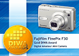 DIWA Gold Award Fujifilm FinePix F30 [Foto: DIWA]