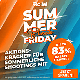 Bis zu 83 % Rabatt sichern beim Rollei Summer Black Friday. [Foto: Rollei]