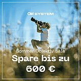Spare bis zu 600 € beim OM SYSTEM Sommer Objektiv Sale! [Foto: OM Digital Solutions]
