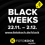 Foto Koch Black Weeks 2024 – die besten Angebote des Jahres! [Foto: Foto Koch]