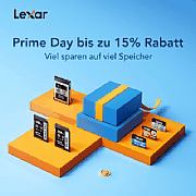 Lexar beim Amazon Prime Day: Viel sparen auf viel Speicher. [Foto: Lexar]