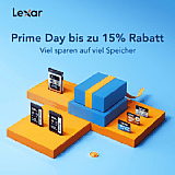 Lexar beim Amazon Prime Day: Viel sparen auf viel Speicher. [Foto: Lexar]