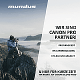 Exklusive Canon Aktionen bei Foto Mundus. [Foto: Foto Mundus]