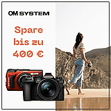 Bis zu 400 € mit der neuen OM SYSTEM Holiday Aktion 2025 sparen. [Foto: OM Digital Solutions]
