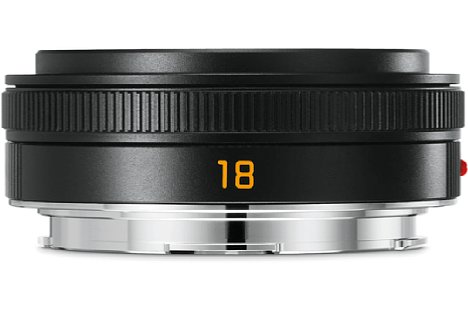 Bild Das Leica Elmarit-TL 1:2,8/18 Asph. gibt es auch in Schwarz, das ändert aber nichts am mit fast 1.200 Euro sehr hohen Preis. [Foto: Leica]
