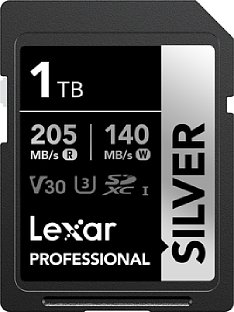 Bild Lexar Silver SDXC UHS-1 Speicherkarte. [Foto: Lexar]