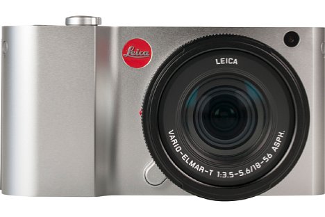 Bild Aktuell gibt es für die Leica T (Typ 701) nur zwei Objektive, einmal das hier abgebildete 18-56mm-Standardzoom sowie eine Weitwinkelfestbrennweite 23 mm F2. Zur Photokina 2014 folgen ein Weitwinkel- und ein Telezoom. [Foto: MediaNord]