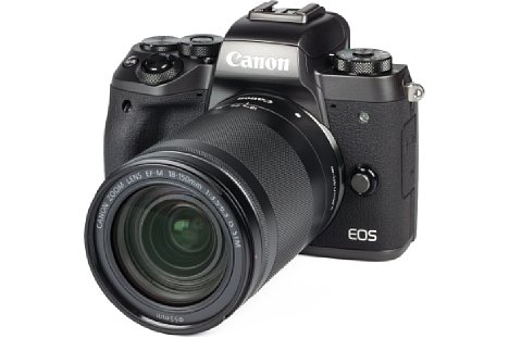 Bild Die EOS M5 ist die erste ernstzunehmende spiegellose Systemkamera von Canon mit Handgriff und Sucher. Das billig wirkende Gehäuse wird dem aufgerufenen Preis von knapp 1.100 Euro (ohne Objektiv) jedoch überhaupt nicht gerecht. [Foto: MediaNord]