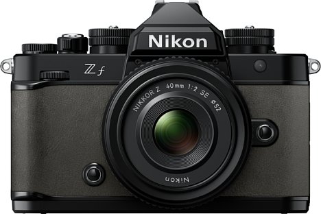 Bild Direkt bei Nikon gibt es die Z f in fünf alternativen Farben, hier Stein-Grau. [Foto: Nikon]