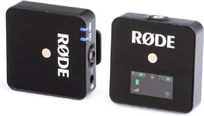 Bild Der Empfänger des Røde Wireless Go besitzt ein schnelles Status-OLED . [Foto: MediaNord]