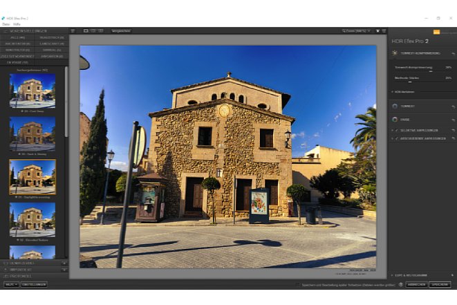 Bild HDR Efex Pro 2 erlaubt die Verarbeitung von Belichtungsreihen und bietet individualisierbares Tonemapping an. Zudem werden die Bilder vor der Bearbeitung ausgerichtet und von Geisterbildern befreit. [Foto: MediaNord]