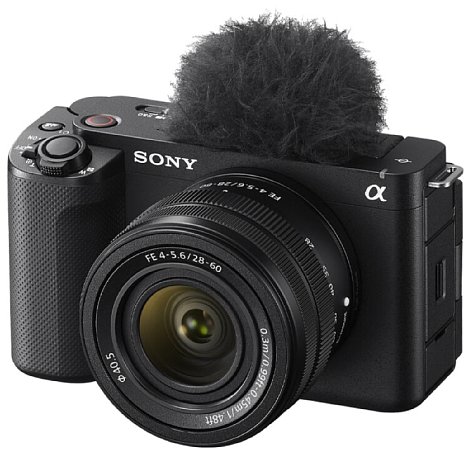 Bild Auch mit der lediglich Zwölf Megapixel auflösenden Vlogging- und Videokamera ZV-E1 ist das Sony FE 28-60 mm 4-5.6 als Standardzoom erhältlich. [Foto: Sony]