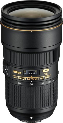 Bild Das neue Nikon AF-S 24-70 mm 1:2.8E ED VR besitzt nicht nur einen optischen Bildstabilisator (4 EV), sondern auch eine neue optische Konstruktion mit einem asphärischen ED-Element und der Nanokristallvergütung. [Foto: Nikon]